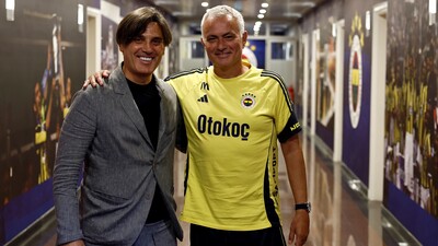 Montella'dan Mourinho'ya ziyaret!