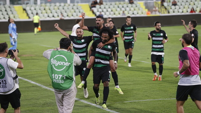 Serik tek attı 3 aldı!