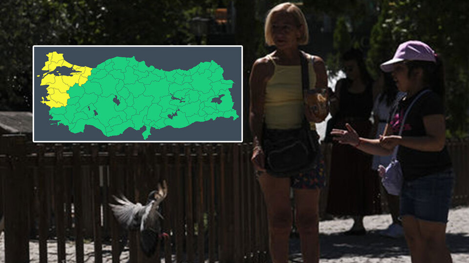 13 kent için "sarı" alarm! Fırtınanın hızı: 70 km!