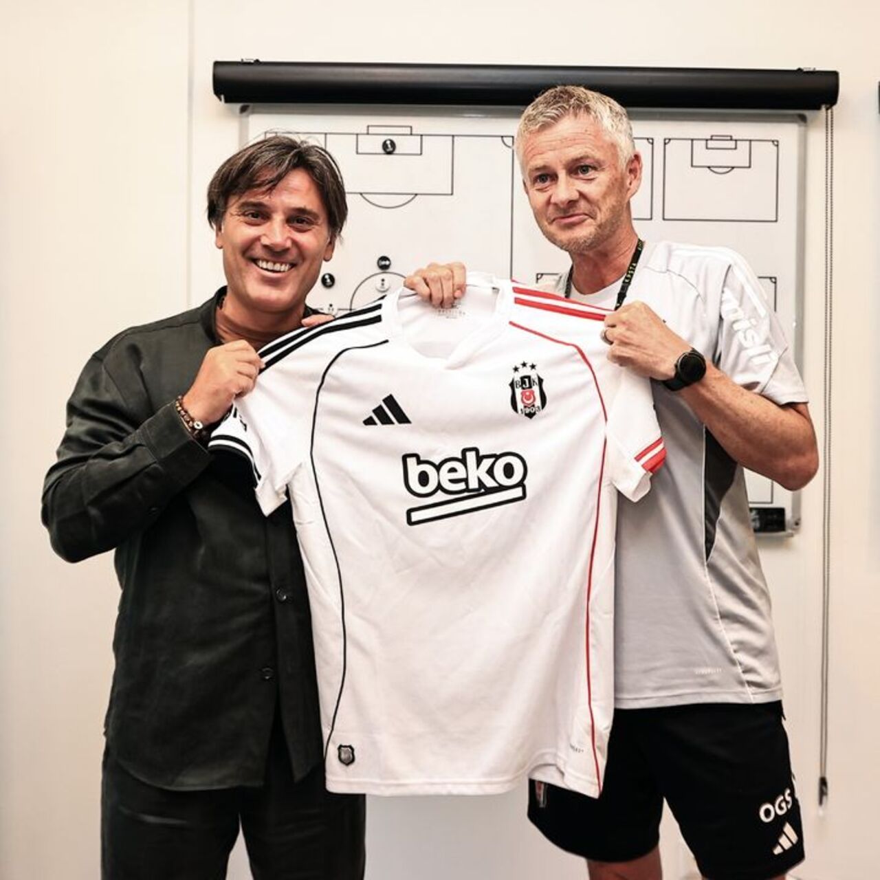 Montella'dan Solskjaer'e ziyaret