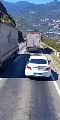 Hatalı sollama yürekleri ağza getirdi