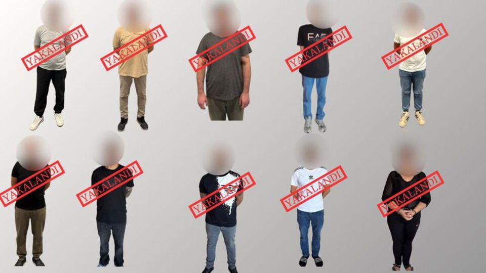 Kırmızı bültenle aranan 5 kişi yakalandı!