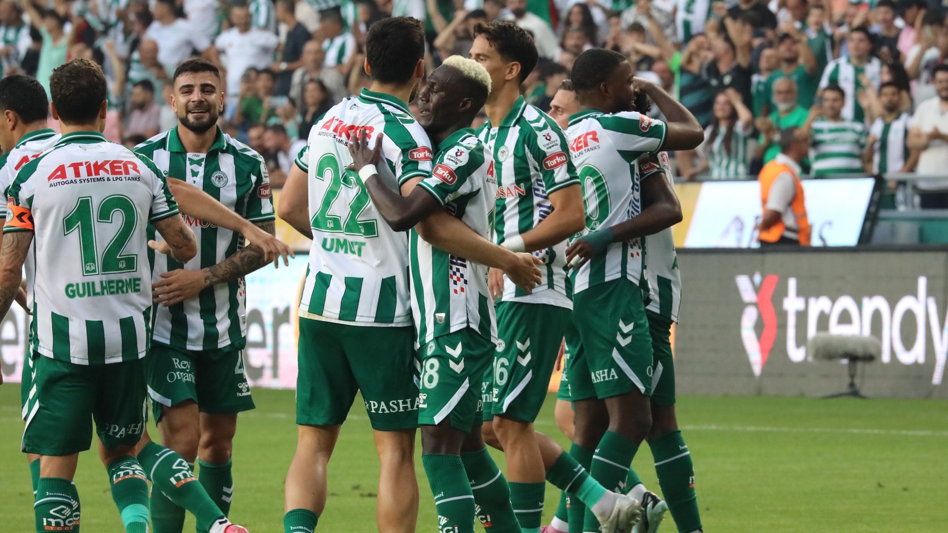 Konyaspor, Gaziantep FK'yı 3-0 Mağlup Etti: Yeşil-Beyazlılar Sahadan 3 Puanla Ayrıldı!