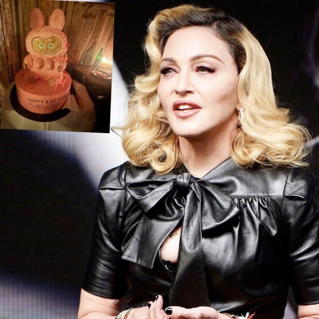 Madonna'nın Labubu'lu doğum günü pastası