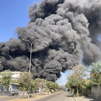 Gaziantep'te fabrika yangını!