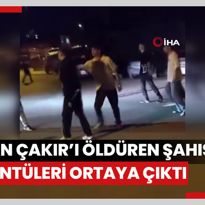 Ankara’da Hakan Çakır’ı öldüren şahısların cinayetten önceki görüntüleri ortaya çıktı