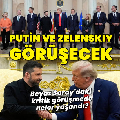 Trump Zelenskiy ve Avrupalı liderlerle görüştü, neler yaşandı?
