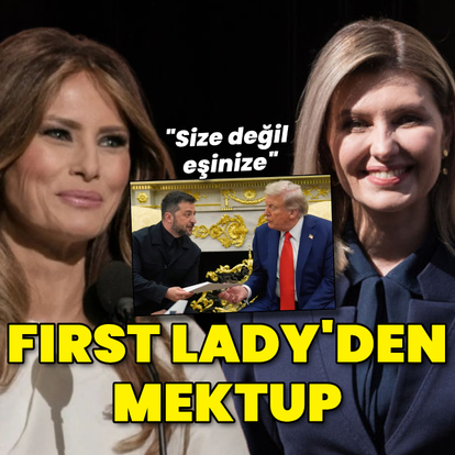 Olena Zelenska'dan Melania Trump'a mektup