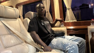 Trabzonspor'un yeni transferi Oulai kente geldi!