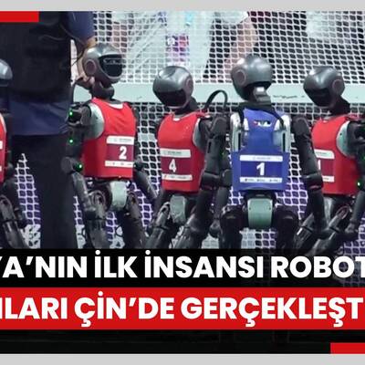 Dünya’nın İlk İnsansı Robot Oyunları Çin’de gerçekleşti