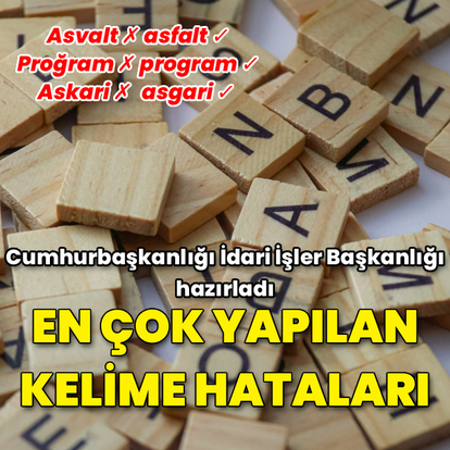 İşte resmi yazışmalarda en çok yanlış yazılan kelimeler!