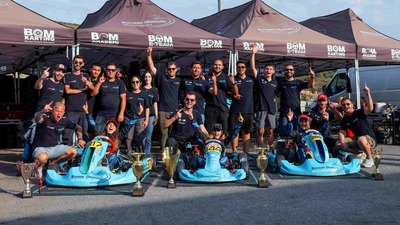 BOM Karting, MOTUL Türkiye Karting Şampiyonası'nda zirveye yerleşti