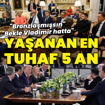 Beyaz Saray'da yaşanan en tuhaf 5 an