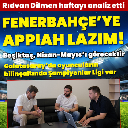 "Fenerbahçe'ye Appiah lazım"