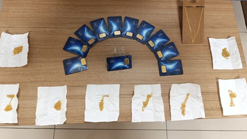 Sahte altın operasyonu: 3 gözaltı
