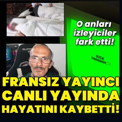 Fransız yayıncı canlı yayında hayatını kaybetti