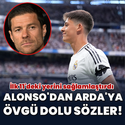 Xabi Alonso'dan Arda Güler'e övgü dolu sözler!