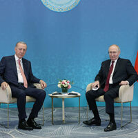 Cumhurbaşkanı Erdoğan, Putin'le görüştü