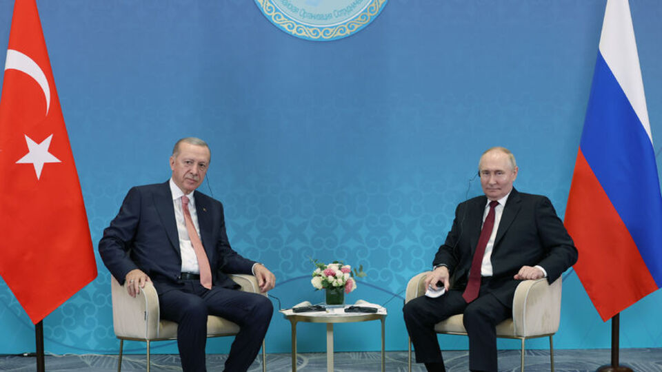 Cumhurbaşkanı Erdoğan, Putin'le görüştü