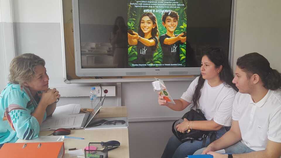 Öğrencilerden orman varlığına katkı