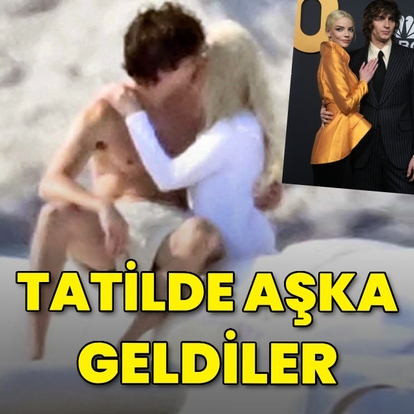 Tatilde aşka geldiler