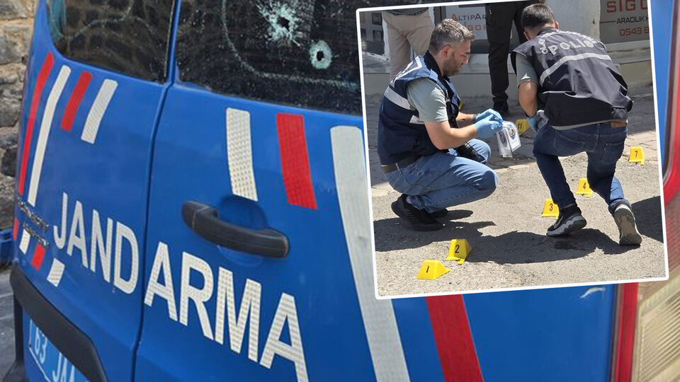Jandarma aracında silahlı saldırı! İki kuzeni vurdular!