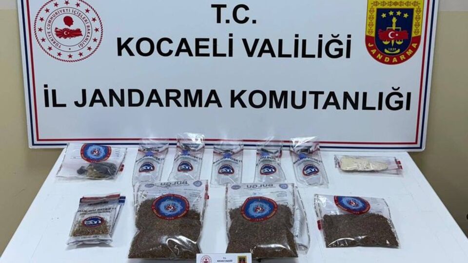 Kocaeli'de uyuşturucu operasyonu: 2 tutuklama