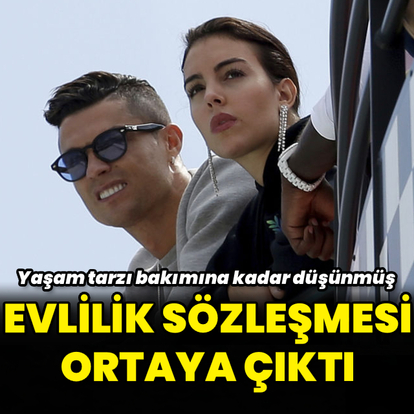 Evlilik sözleşmesi ortaya çıktı