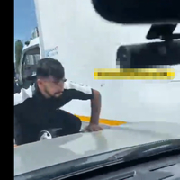 Trafikte terör estiren şahıs yakalandı