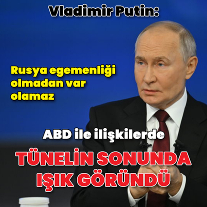 Putin: Trump'ın gelişiyle tünelin sonunda ışık göründü