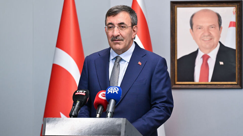 Cumhurbaşkanı Yardımcısı Yılmaz KKTC'ye ziyarette bulundu