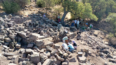 Manisa'da gün yüzüne çıkarılıyor! Demeter'e adanmış