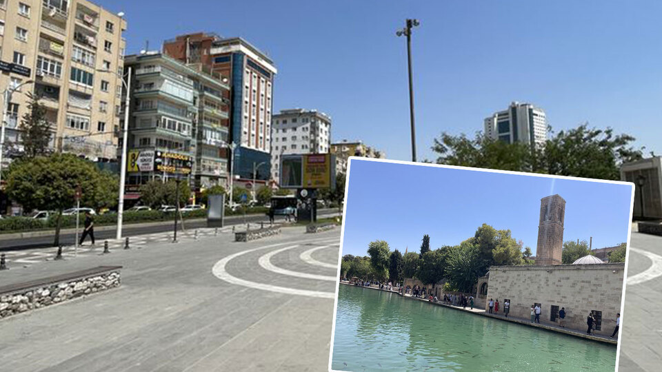 Caddeler, sokaklar boş kaldı... Termometre 55 dereceyi gördü!