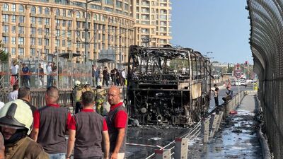 Personel servisi kül oldu!