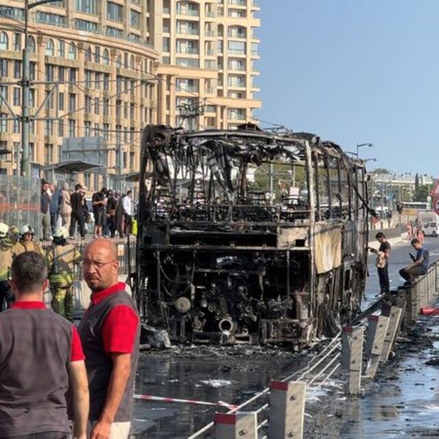 Personel servisi kül oldu!