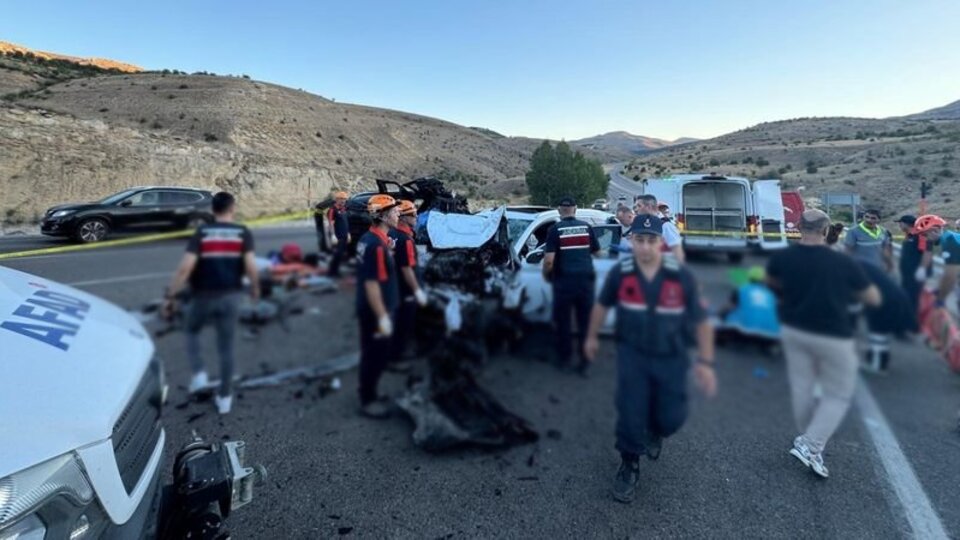 Malatya'da trafik kazası: 4 ölü, 2 yaralı