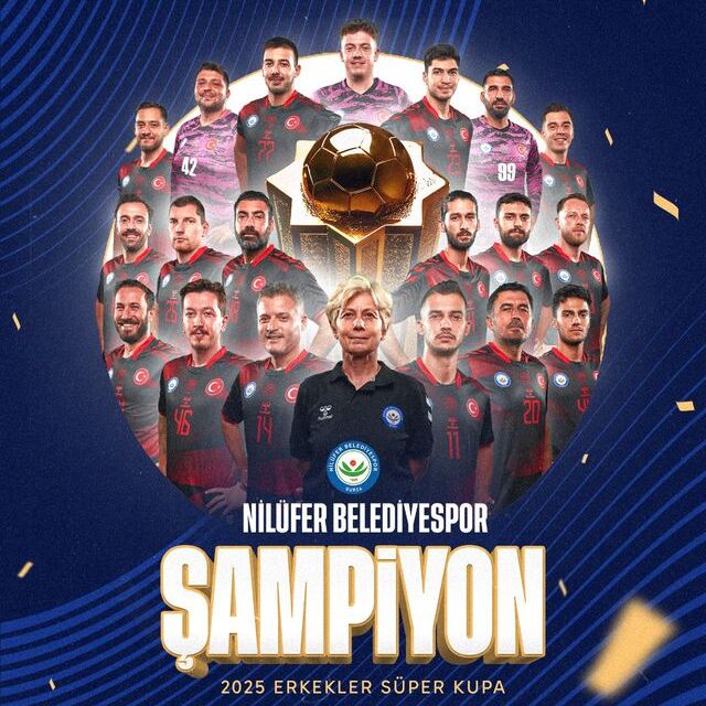 Hentbolda Süper Kupa Nilüfer Belediyespor'un!
