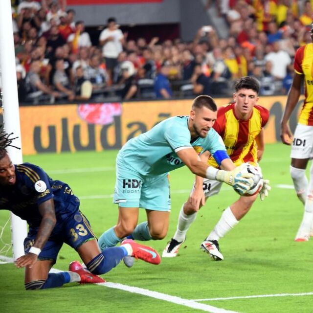 Göztepe kalesini gole kapattı!