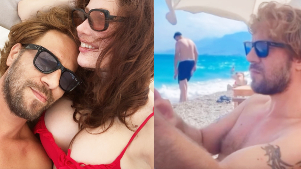 Aşk dolu tatil paylaşımı