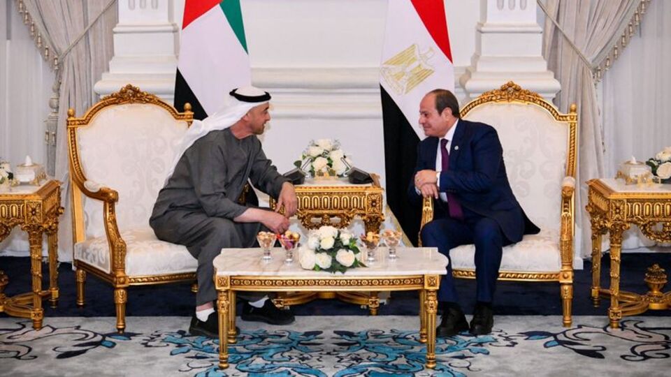 Sisi Al Nahyan ile görüştü