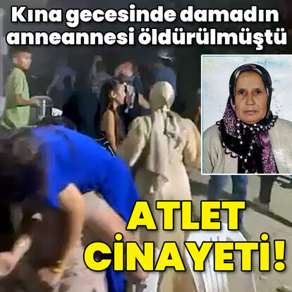 Damadın anneannesi öldürülmüştü... Atlet cinayeti!