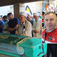 Musalla taşındaki oğluydu... Bir babanın en zor anı!