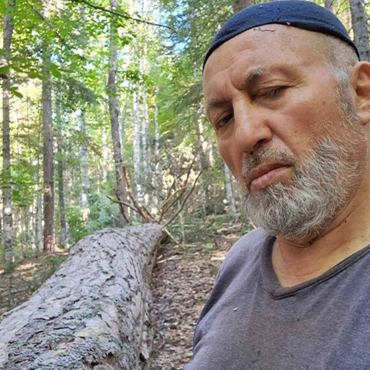 Ayağına tomruk düştü kalp krizinden öldü