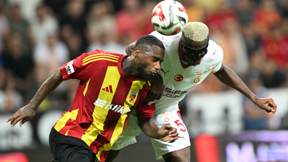 Kayserispor'un 9 maçlık serisi sona erdi