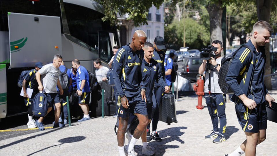 Fenerbahçe, Benfica maçı için Lizbon'da