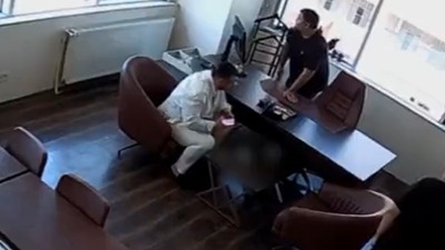 5'i birden kendini yere attı!