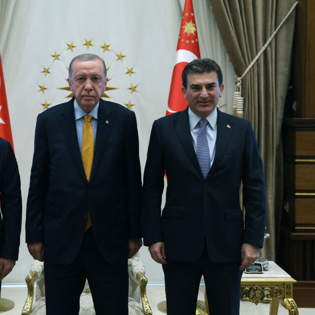 Cumhurbaşkanı Erdoğan, OYAK Heyeti'ni kabul etti