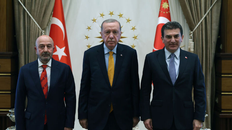 Cumhurbaşkanı Erdoğan, OYAK Heyeti'ni kabul etti