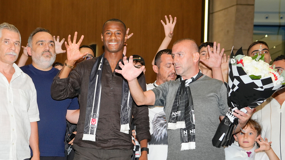 Beşiktaş'ın yeni transferi İstanbul'da!