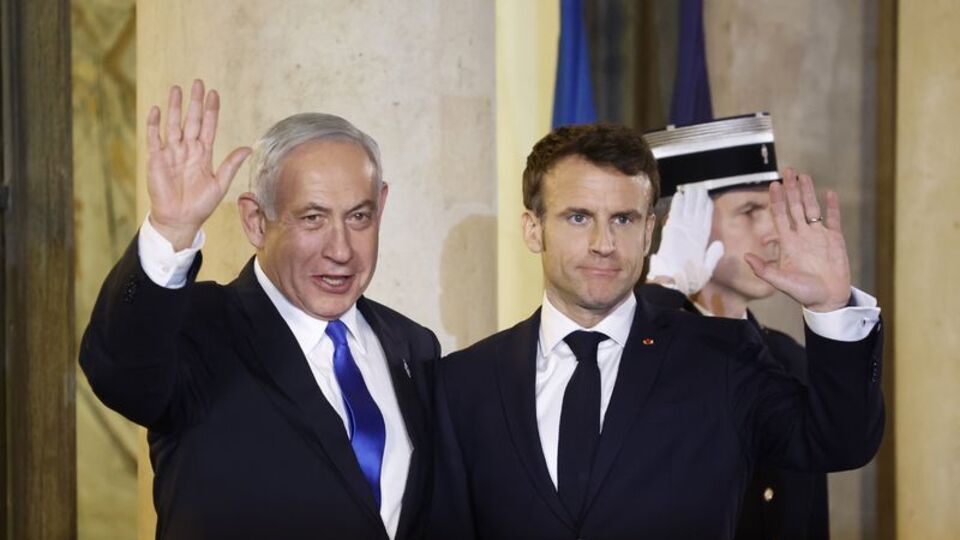 Macron'dan Netanyahu'ya mektup